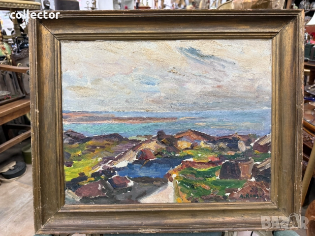 Масленакартина - живопис върху платно. №7654, снимка 4 - Антикварни и старинни предмети - 52563396