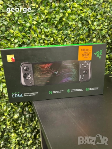 Гейминг таблет с контролер Razer - Edge WiFi + Kishi V2 Pro Bundle, черен - нов