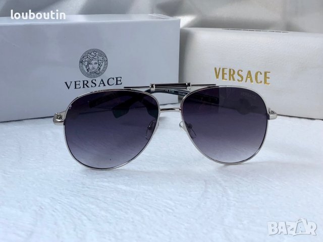 Versace VE2236 мъжки слънчеви очила авиатор унисекс дамски, снимка 7 - Слънчеви и диоптрични очила - 41957501