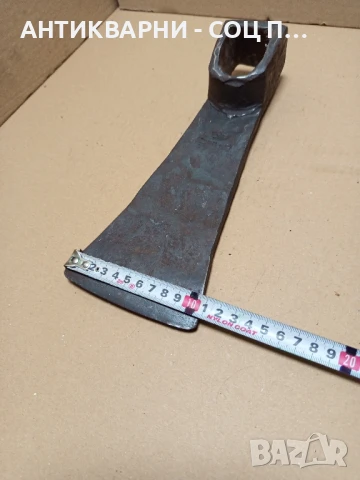 Стар Ръчно Кован Търнакоп Тегло 2кг., снимка 8 - Антикварни и старинни предмети - 51184302