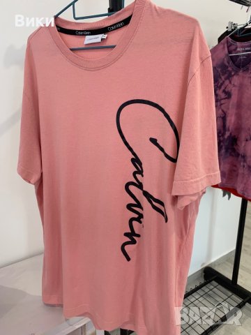 Дамска тениска Calvin Klein, снимка 3 - Тениски - 44309195