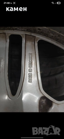 Оригинални двукомпонентни AMG  джанти 19 цола 4бр еднакви  Мерцедес Е CLS SL класа W211 W219 W230 , снимка 6 - Гуми и джанти - 53638911