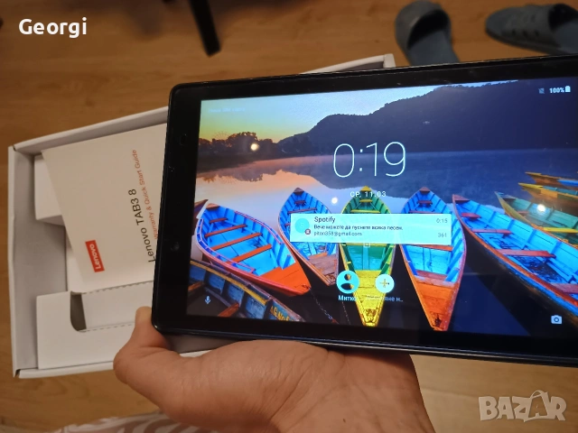 таблет Леново таб Lenovo tab 8 като нов 35 Е