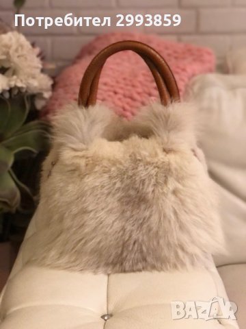 чанта 100% ест.косъм ЛИСИЦА*