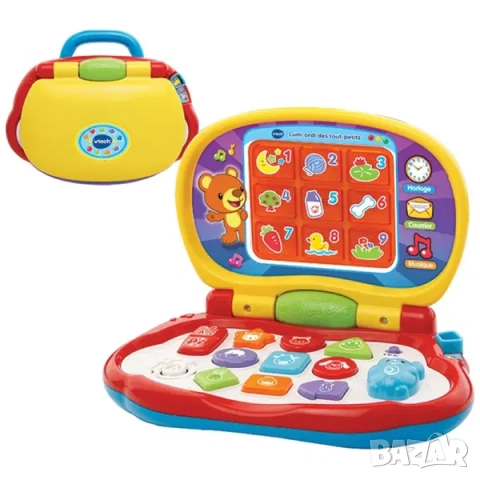 VTech Baby лаптоп Explorer, снимка 3 - Образователни игри - 52260657