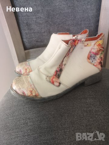 Боти, номер 36, дизайнерски, естествена кожа