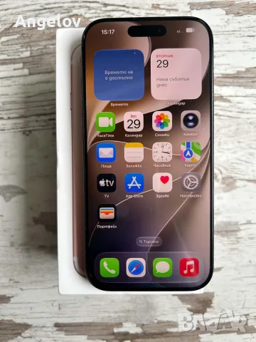 IPhone 16 pro 90% battery live , снимка 2 - Apple iPhone - 56271735