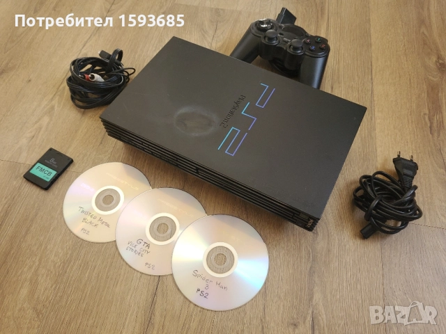 Хакнат Playstation 2 - SPIDERMAN, TM, GTA, снимка 1