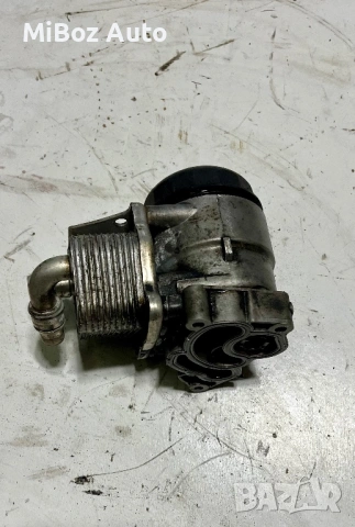 Корпус маслен филтър с охладител N43 BMW БМВ