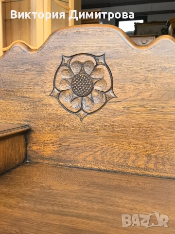 Антична пейка - шкаф за обувки, снимка 3 - Шкафове - 53612252