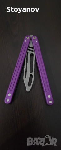 Професионален тренировъчен нож пеперуда . butterfly, balisong knife, снимка 1