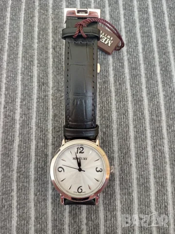 Mercury Swiss Made ръчен часовник 36мм, сребърен, снимка 4 - Други - 55961645