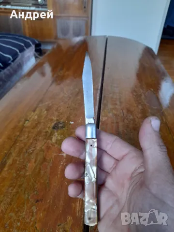 Стар джобен нож,ножче,ножка #114, снимка 6 - Други ценни предмети - 50422873