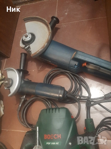 Професионални машини Бош, снимка 4 - Ъглошлайфи - 53409569