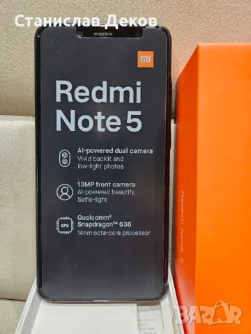 Xiaomi Redmi Note 5, 4GB RAM, 64GB, снимка 3 - Xiaomi - 47993140