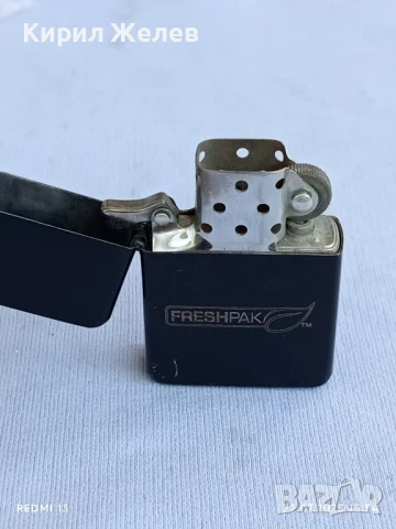 Запалка в стил ZIPPO коятое брандирана с логото FRESHPAK за КОЛЕКЦИОНЕРИ 38463, снимка 3 - Запалки - 51105863