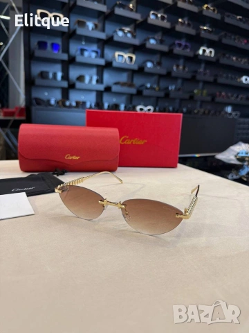 очила с черен обикновен калъф и ув защита tom ford celine prada Cartier , снимка 3 - Слънчеви и диоптрични очила - 53067950