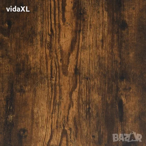 vidaXL Етажерка опушен дъб 100x32x170 см инженерно дърво и желязо, снимка 8 - Етажерки - 56148119