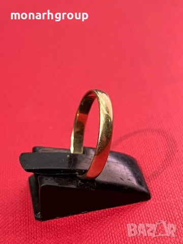 Златен пръстен, снимка 2 - Пръстени - 52853491