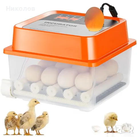 Инкубатор за яйца Автоматичен, снимка 2 - За птици - 50253439
