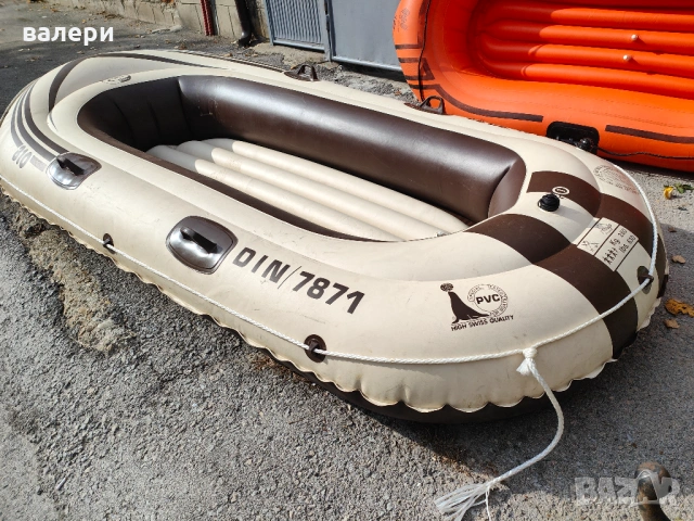 голяма лодка с гребла от Швейцария, снимка 8 - Воден транспорт - 53870637