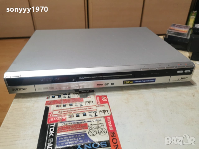 SONY RDR-HX725 HDD/DVD RECORDER 1101260740, снимка 3 - Плейъри, домашно кино, прожектори - 53059538