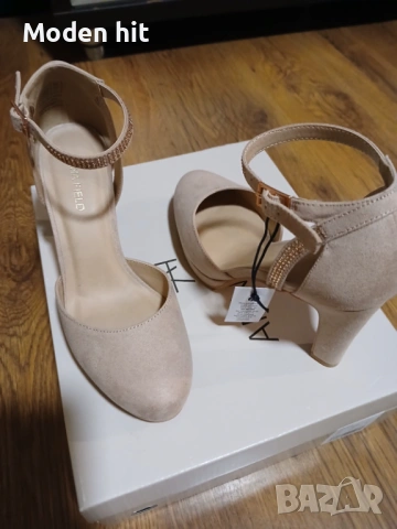 Anna Field нови с етикет и кутия елегантни дамски обувки на ток, снимка 3 - Дамски обувки на ток - 53730666