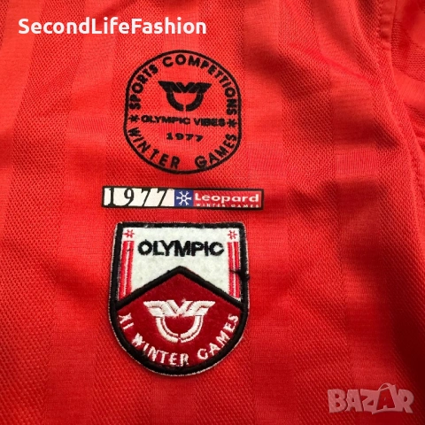 Винтидж спортно яке Leopard Sportswear , XI Международни специални олимпийски зимни игри размер L, снимка 3 - Якета - 53343118