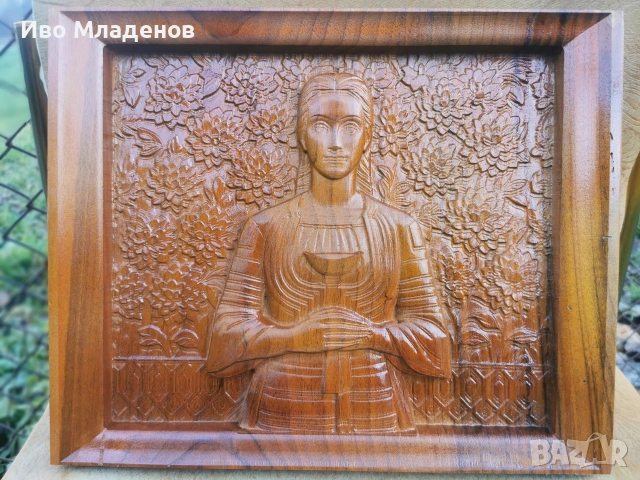 машинна дърворезба на орех 