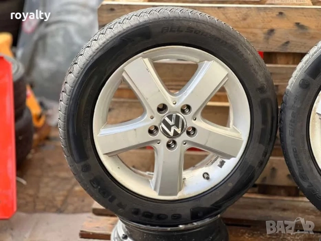 5х112 16 Цола Джанти VW Golf Passat Caddy Touran ET 46 J 6, снимка 6 - Аксесоари и консумативи - 52433906