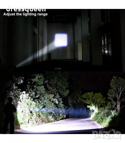 2844 Ултра ярко джобно фенерче XPE+COB със ZOOM, снимка 3 - Къмпинг осветление - 34268533