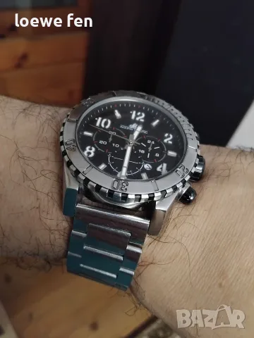 Adora Nautic - немски германски мъжки часовник 48 мм кварц !, снимка 3 - Мъжки - 56154726