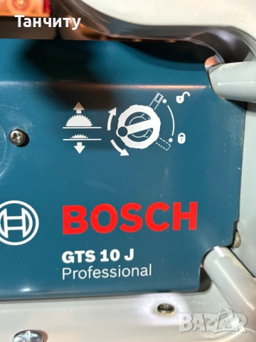Стационарен циркуляр Bosch - GTS 10 J, 1800 W, снимка 2 - Триони и циркуляри - 53039507