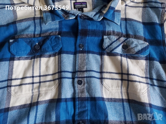 Мъжка риза Patagonia Fjord Flannel Shirt - размер XL, снимка 4 - Ризи - 52834409