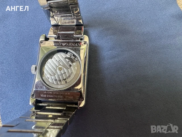Часовник EMPORIO ARMANI MECCANICO AR 4246, снимка 2 - Мъжки - 50681238