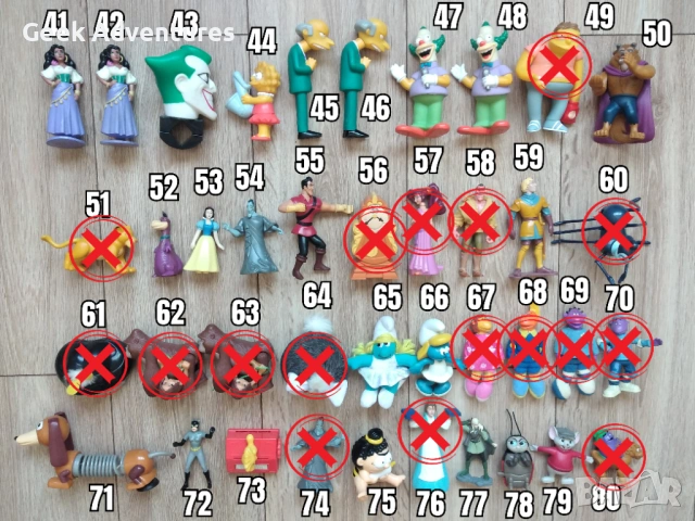 McDonalds Toys / Макдоналдс Играчки от 90те Винтидж Колекционерски, снимка 3 - Колекции - 46745216