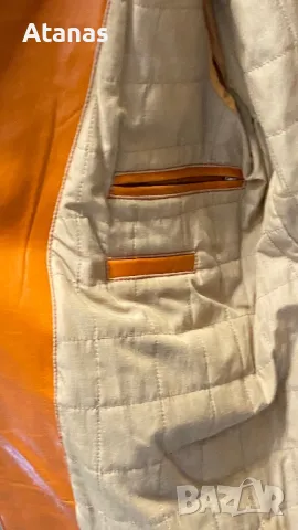 Мъжко яке естествена кожа, снимка 3 - Якета - 49801011