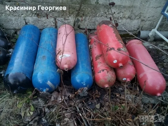 Продавам 1лв Килограма Метанови бутилки без кран 0988840345, снимка 2 - Части - 49416394