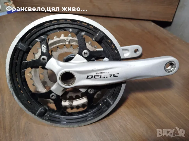 Курбел със средно движение за велосипед колело Shimano deore fc m 590, снимка 1