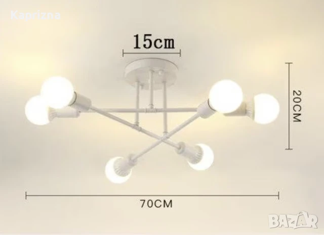 Модерен полилей, снимка 3 - Полилеи - 50663330