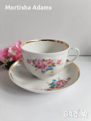 Комплект за чай- Дулево, снимка 2 - Сервизи - 52565922