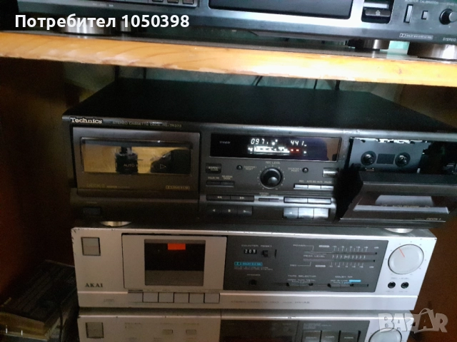 Идеален дек Technics SR-TR 373- Японски двукасетъчен автореверс, снимка 3 - Декове - 52088471