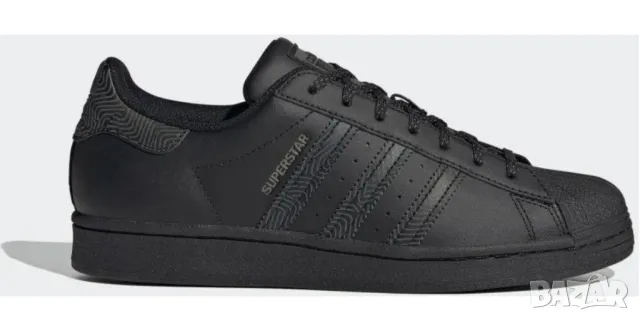  adidas Originals Superstar Triple Black  H00200  номер 41 1/3, снимка 3 - Маратонки - 48966720