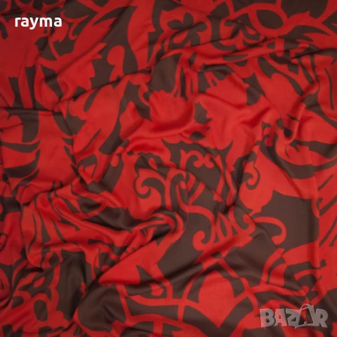 -40% Плат дизайнерски поплин - модал принт, снимка 4 - Рокли - 50952098