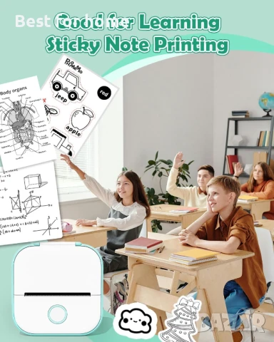 Bluetooth принтер  съвместим с iOS и Android от LabelCreate , снимка 5 - Друга електроника - 50592123