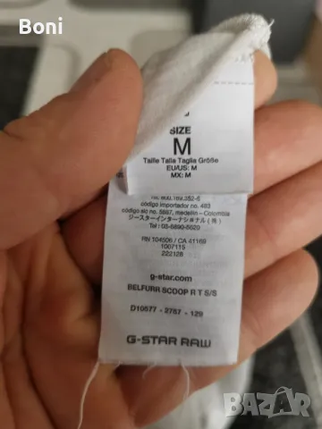 G star raw тениска M, снимка 3 - Тениски - 49711791