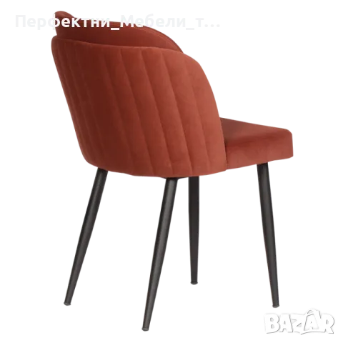 Луксозен трапезен стол с полуподлакътници цвят керемида,сив,жълт,аквамарин-разпродажба!, снимка 3 - Столове - 48765401