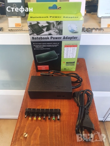 НОВО! Универсално зарядно за лаптоп / Notebook Power Adapter, снимка 4 - Лаптоп аксесоари - 51982925