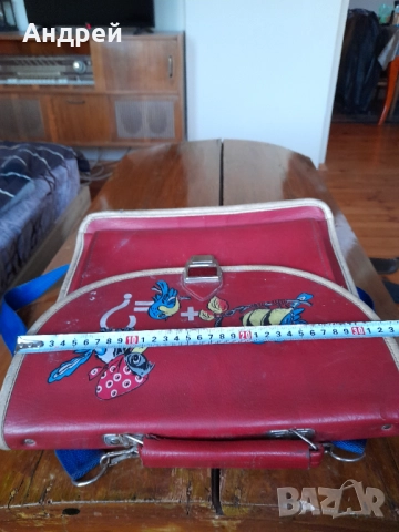 Стара ученическа чанта #15, снимка 6 - Други ценни предмети - 52966044