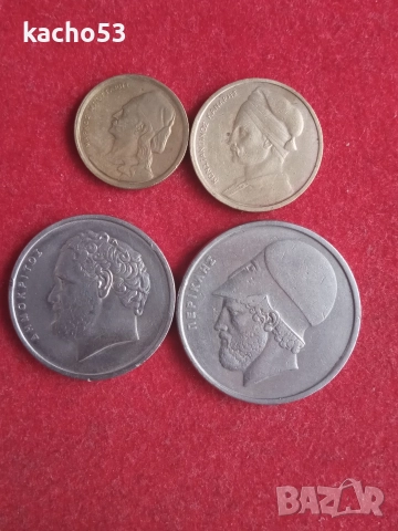 Лот монети Гърция., снимка 2 - Нумизматика и бонистика - 52904530